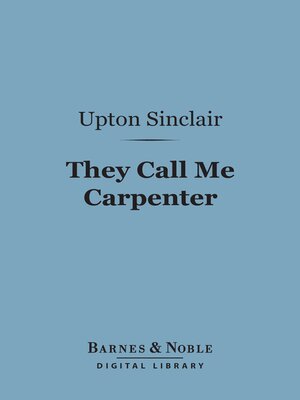 cover image of They Call Me Carpenter (Barnes & Noble Digital Library)